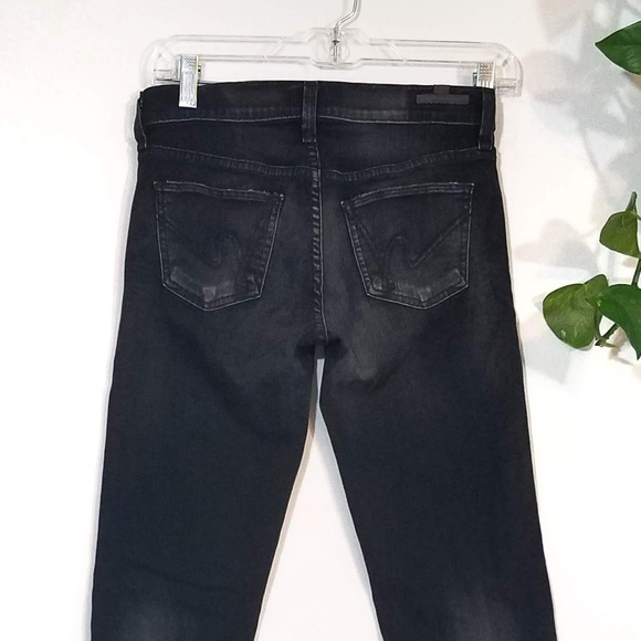**SOLD** Citizens of Humanity Skinny Black Jeans - Picture 6 of 8